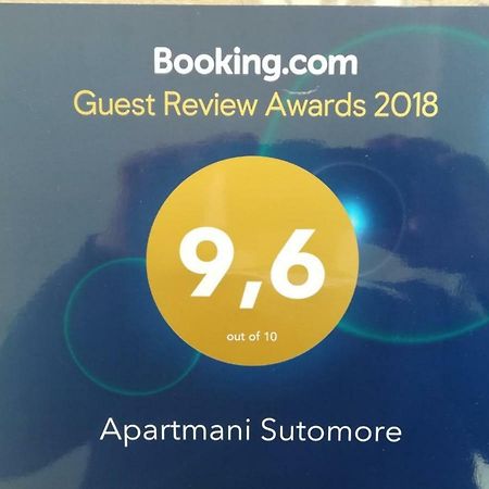 Apartmani Sutomore Bagian luar foto